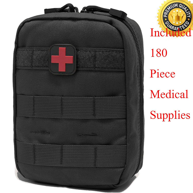 EMT Pouch MOLLE Ifak Pouch Tactical MOLLE Medical First Aid Kit Utility Pouch Carlebben